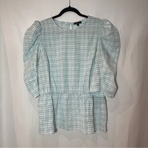 Reitmans Women's Blouse In Blue Size Large